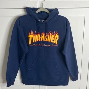 Thrasher Flame Logo Hoody Navy Mens Size Small
(34) Preowned